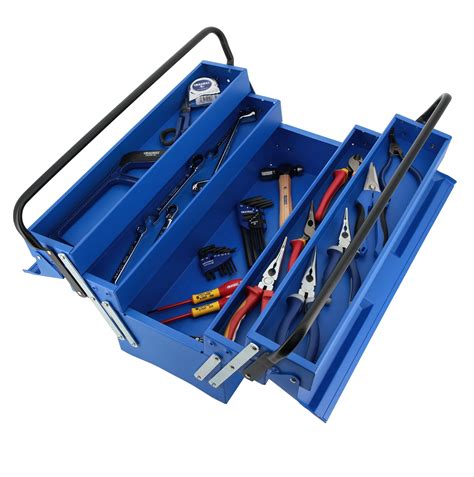 cantilever tool box 5 tray steel 20+ home depot|DURHAND Metal Cantilever Toolbox 5 Tray Storage .